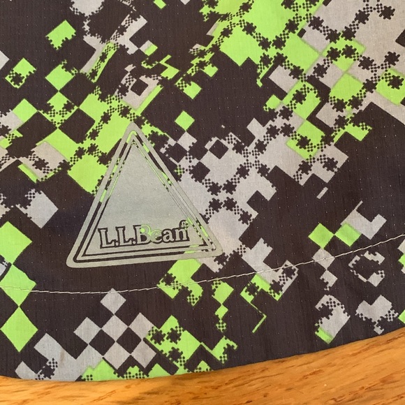 LL Bean boys rain jacket size M 5-6 - Picture 6 of 6